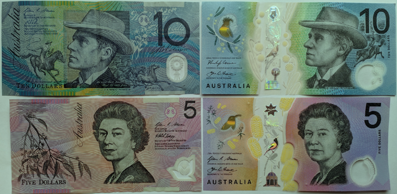 banknotes modified to show 20pc less red